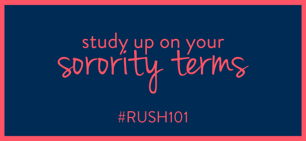 What is a LOS, a Rec Letter, and a RIF? How to get letters of recommendation for sorority recruitment!