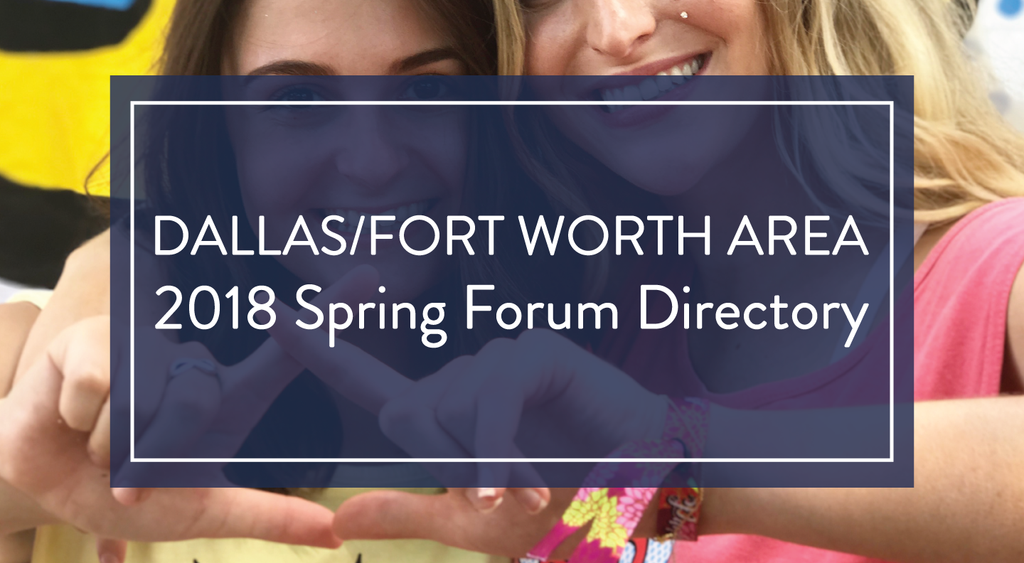 2018 Guide to Alumnae Panhellenic Spring Forum Meetings in Dallas/Fort Worth