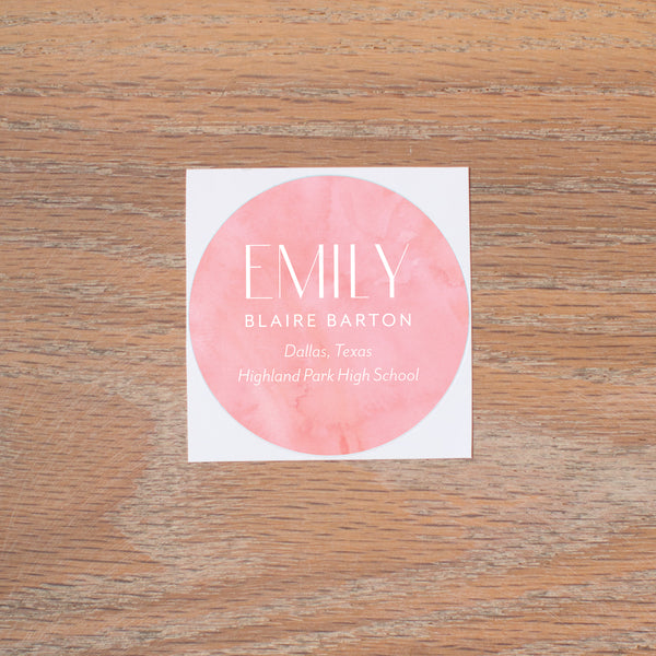 Delicate Blooms personal sticker
