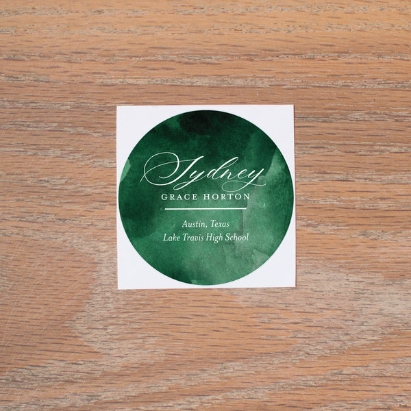 Golden Greenery personal sticker