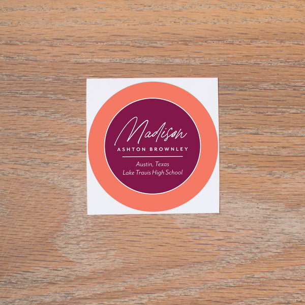 Petals personal sticker
