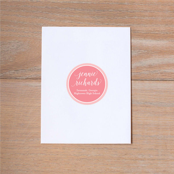 Duo Tone personal sticker