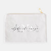 Alpha Chi Omega Marble Cosmetic Bag