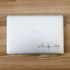 Alpha Gamma Delta Clear Marble & Script Die Cut Sticker