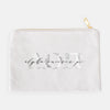 Alpha Omicron Pi Marble Cosmetic Bag