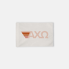 Alpha Chi Omega Blush Retro Stripes Greek Letter Flag