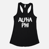 Alpha Phi Graphic Sorority Tank