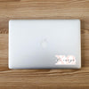Chi Omega Vinyl Blush Sorority Decal