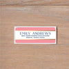 Confetti Stripes Return (Home) Address Labels