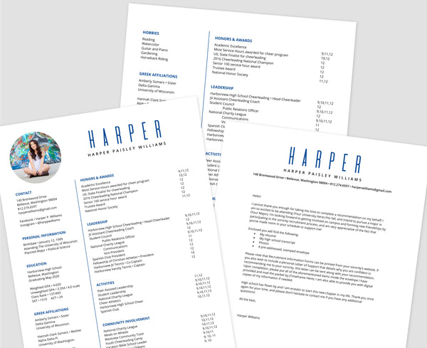 Big Name Cobalt Word Templates