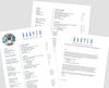 Big Name Cobalt Word Templates