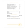 Multi-page resume (2nd page) template