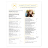 Single-page resume template