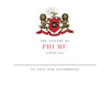 Phi Mu Sorority Crest Bid Card