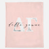 Delta Gamma Marble & Blush Sorority Blanket