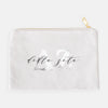 Delta Zeta Marble Cosmetic Bag