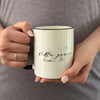 Marble & Black Sorority Mug