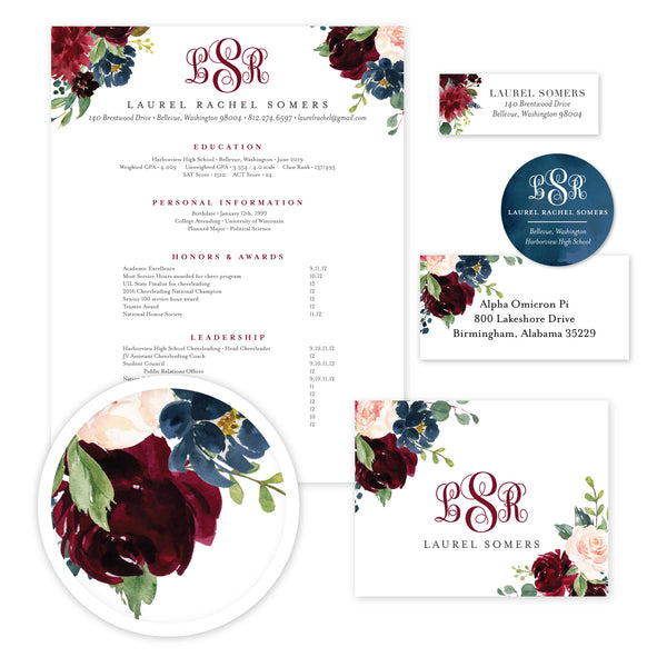Moody Garden Sorority Packet