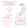 Marble Blush sorority Packet