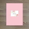 Geometric Bouquet Personalized Folder Stickers