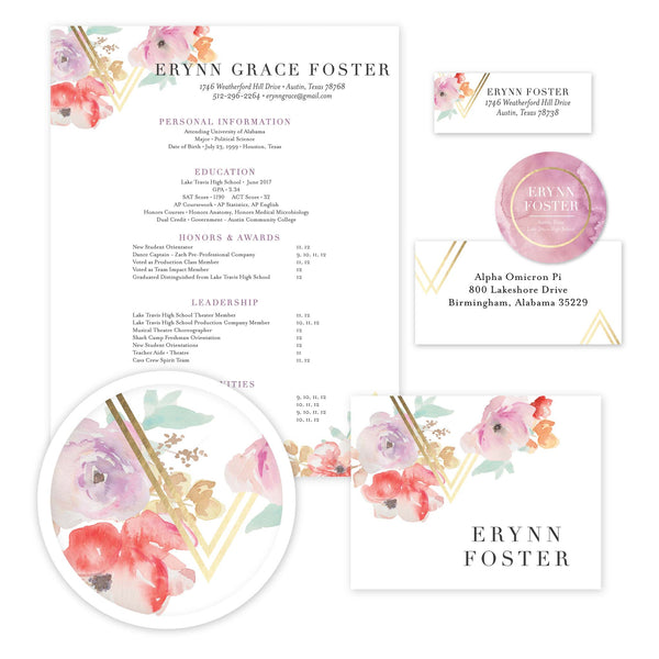 Please note: This design features digitally printed faux foil to mimic the look of real gold foil; Real gold foil is not utilized.