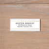 Golden Dots return (home) address label