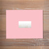 Golden Marble mailing label shown on Blossom presentation envelope (not included in price but available as an add-on to your purchase)