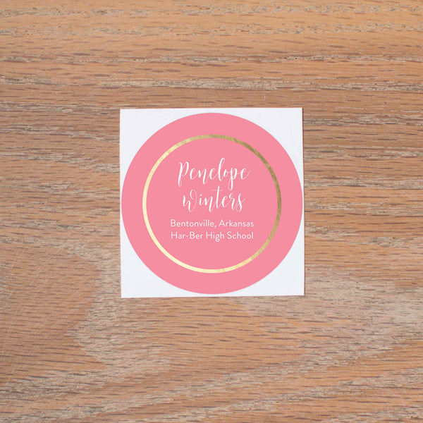 Gradient Confetti personal sticker