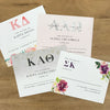 Peony Bid Cards