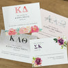Marble & Blush Bid Cards