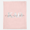 Kappa Alpha Theta Marble & Blush Sorority Blanket