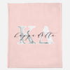 Kappa Delta Marble & Blush Sorority Blanket