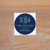 Lattice Monogram personal sticker