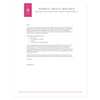 Cover letter template