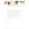 Cover letter template