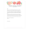 Cover letter template