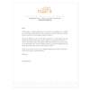 Cover letter template