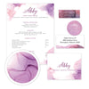 Lilac Wash Editable Sorority Packet Template