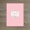 Marble Blush folder sticker on Blossom pocket folder