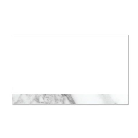Marble Blush sorority packet mailing label shown on Blossom presentation envelope