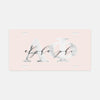 Alpha Phi Marble & Blush License Plate