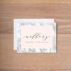 Marble Blush personal note card