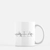 Alpha Gamma Delta Marble Sorority Mug