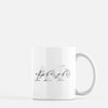 Alpha Phi Marble Sorority Mug