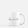 Kappa Alpha Theta Marble Sorority Mug