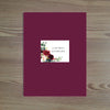 Moody Garden folder sticker shown on Wine pocket folder