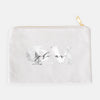 Phi Mu Marble Cosmetic Bag