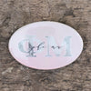 Phi Mu Marble & Blush Greek Buttons