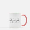 Chi Omega Marble & Blush Sorority Mug