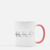 Kappa Kappa Gamma Marble & Blush Sorority Mug